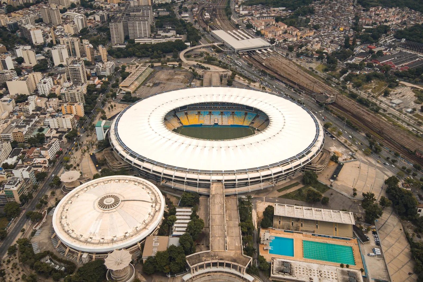Maracanã-stadion Rio de Janeirossa ilmasta