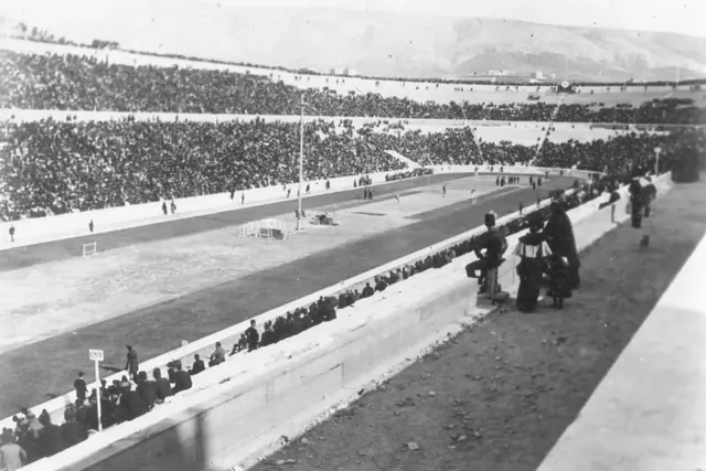 Ateenan stadion vuoden 1896 olympialaisissa