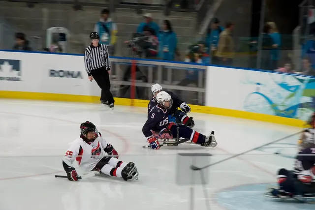 Kelkkajääkiekko-ottelu Vancouverin 2010 paralympialaisissa