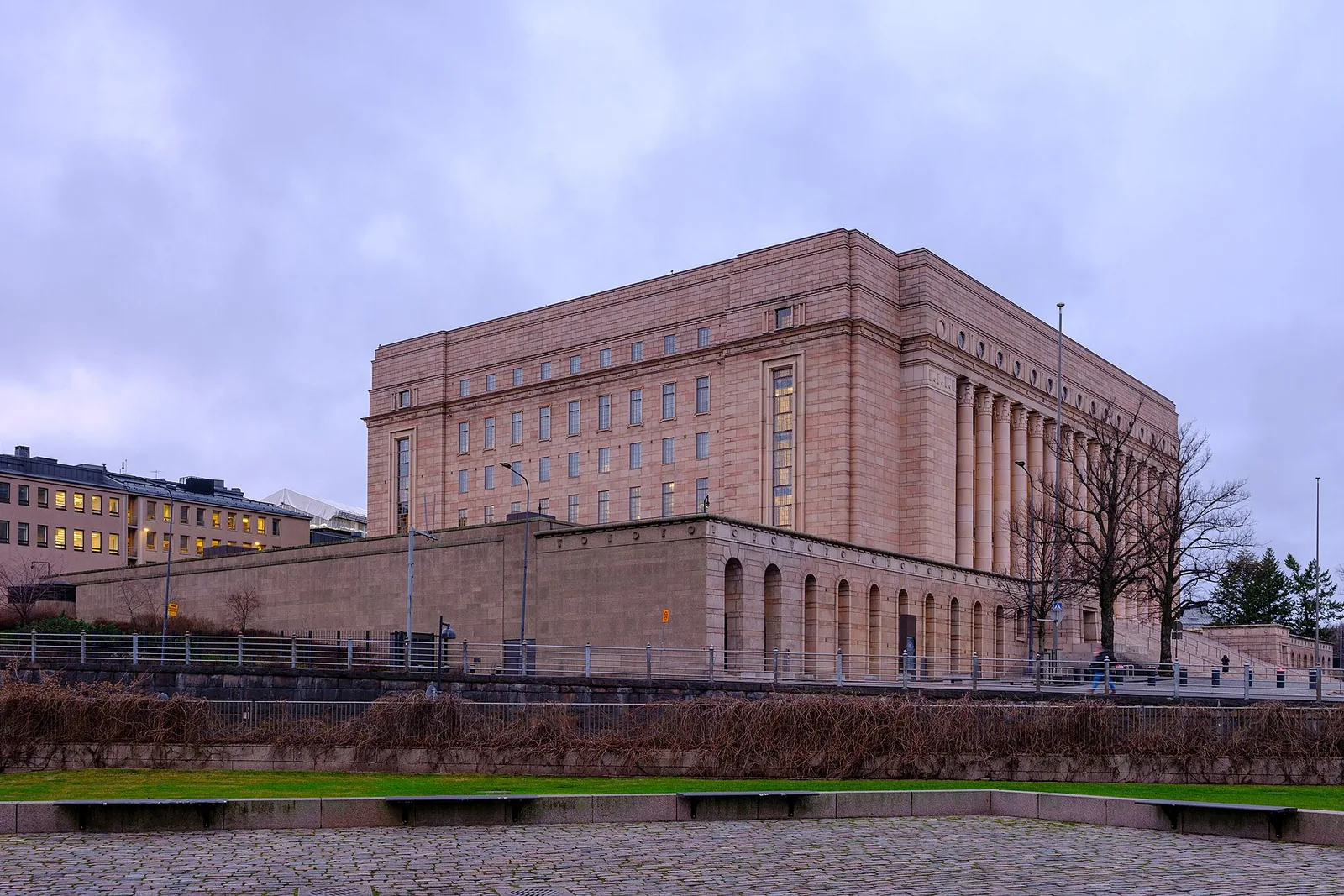 Eduskuntatalo Helsingissä